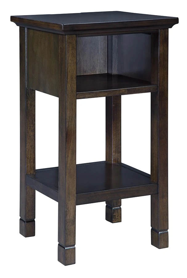 Marnville Accent Table (Dark Brown) 2 Marnville Accent Table (Dark Brown) - Image 2