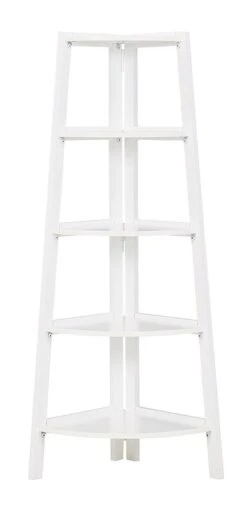 Bernmore Corner Shelf (White) 6 Bernmore Corner Shelf (White) -Ashley A4000305 shelf 3