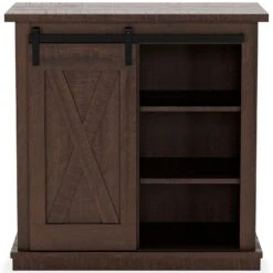 Camiburg Accent Cabinet (Antique Brown) -Ashley A4000359 cabinet 3