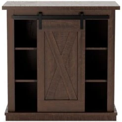 Camiburg Accent Cabinet (Antique Brown) -Ashley A4000359 cabinet 4