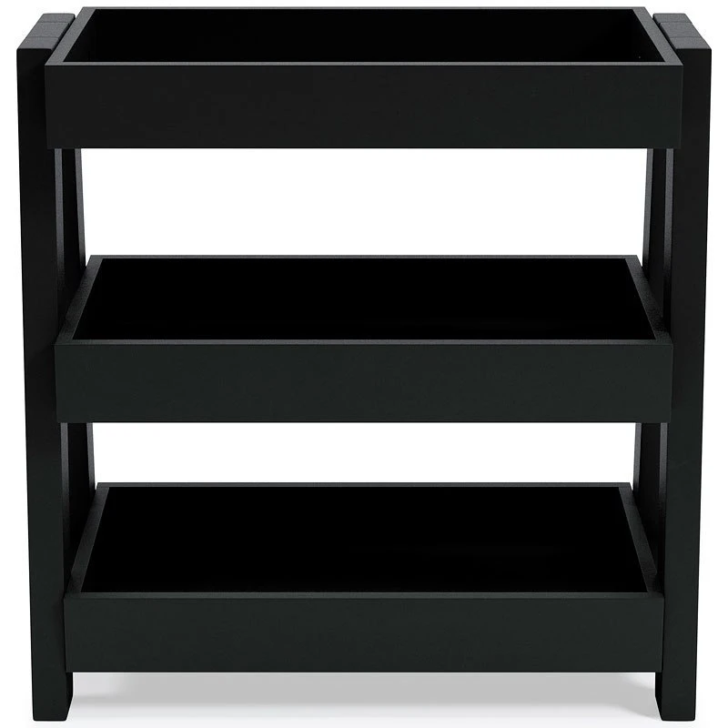 Blariden Shelf Accent Table (Metallic Gray) 4 Blariden Shelf Accent Table (Metallic Gray) - Image 4