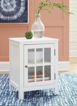 Ashley 25 Opelton Accent Cabinet (White)