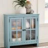 Nalinwood Accent Cabinet (Teal)