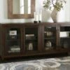 Balintmore Accent Cabinet (Dark Brown)