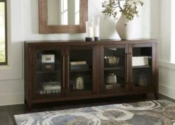 Balintmore Accent Cabinet (Dark Brown)