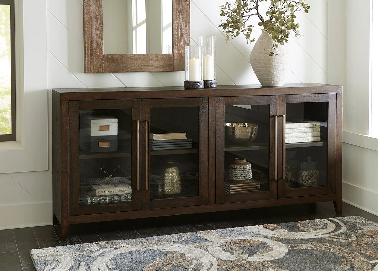 Balintmore Accent Cabinet (Dark Brown) 1 Balintmore Accent Cabinet (Dark Brown)