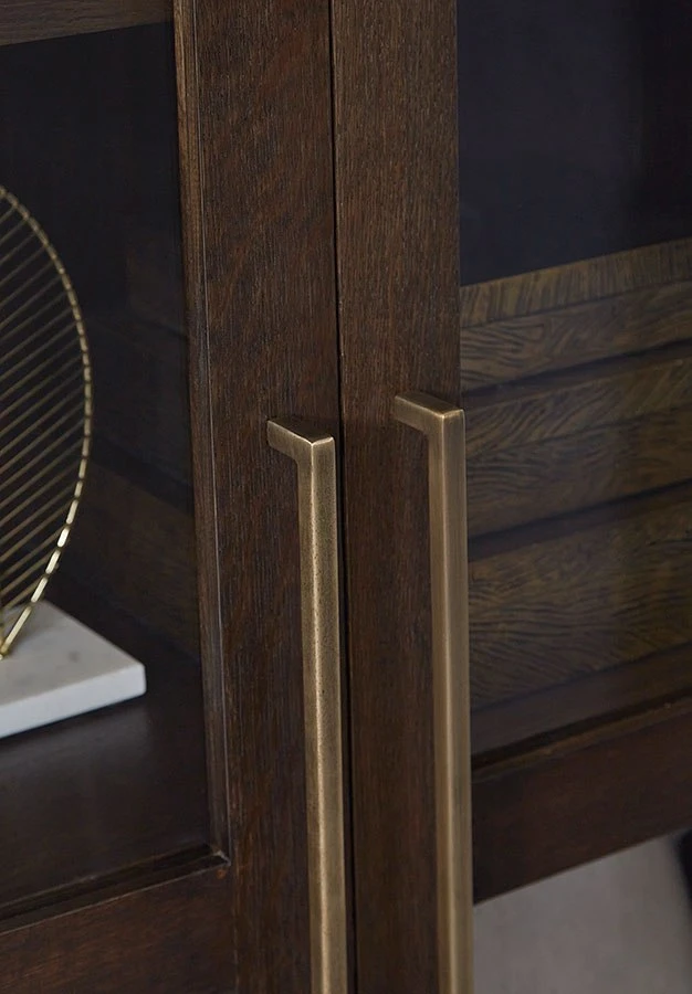 Balintmore Tall Accent Cabinet (Dark Brown) 2 Balintmore Tall Accent Cabinet (Dark Brown) - Image 2