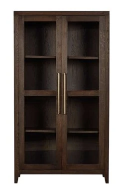 Balintmore Tall Accent Cabinet (Dark Brown) 8 Balintmore Tall Accent Cabinet (Dark Brown) -Ashley A4000401 cabinet 3