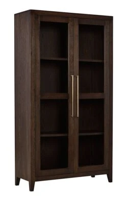 Balintmore Tall Accent Cabinet (Dark Brown) 9 Balintmore Tall Accent Cabinet (Dark Brown) -Ashley A4000401 cabinet 4