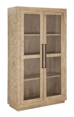 Belenburg Tall Accent Cabinet (Washed Brown) -Ashley A4000412 cabinet 6