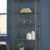 Ryandale Bookcase (Antique Brass)