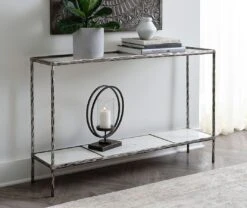 Ashley 23 Ryandale Console Sofa Table (Antique Pewter)