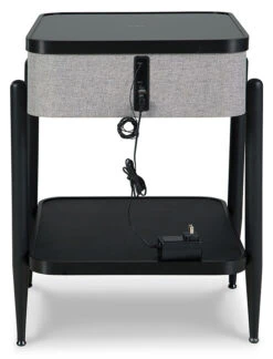 Jorvalee Accent Table W/ Speakers -Ashley A4000550 table 4