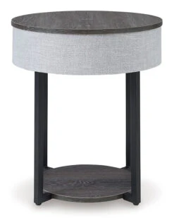 Sethlen Accent Table W/ Wireless Connectivity And LED Lighting 17 Sethlen Accent Table W/ Wireless Connectivity And LED Lighting -Ashley A4000641 table 8