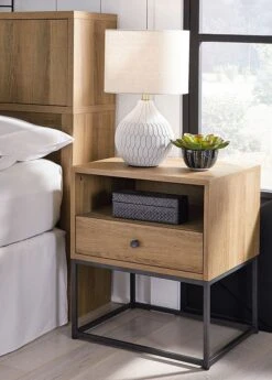 Thadamere Bookcase Bed (Headboard Only) 15 Thadamere Bookcase Bed (Headboard Only) -Ashley B060 91 nightstand 1