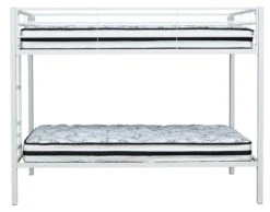 Broshard Twin Over Twin Bunk Bed (White) 7 Broshard Twin Over Twin Bunk Bed (White) -Ashley B075 259 bunk bed 3