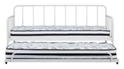 Trentlore Twin Metal Daybed W/ Trundle (White) 7 Trentlore Twin Metal Daybed W/ Trundle (White) -Ashley B076 280 260 daybed 3