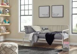 Trentlore Twin Metal Daybed (White)
