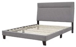 Adelloni Modern Gray Upholstered Bed -Ashley B080 381 bed 4