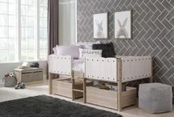 Wrenalyn Picket Fence Loft Bedroom Set 14 Wrenalyn Picket Fence Loft Bedroom Set -Ashley B081 162 set 2