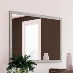 Vessalli Panel Bedroom Set W/ Extensions And Nightstands -Ashley B1036 36 mirror 1