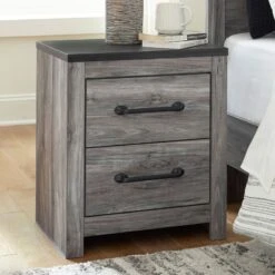 Bronyan Panel Bedroom Set -Ashley B1290 92 nightstand 1