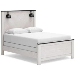 Schoenberg Panel Bed -Ashley B1446 157 154 196 bed 7