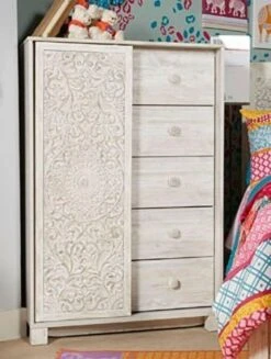 Paxberry Youth Panel Bedroom Set -Ashley B181 48 chest 1 1