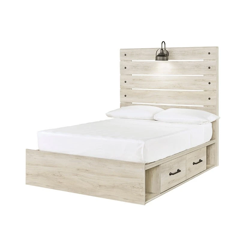 Cambeck Youth Panel Bed W/ Side Storage 2 Cambeck Youth Panel Bed W/ Side Storage - Image 2