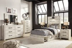 Cambeck Youth Panel Bedroom Set W/ Side Storage