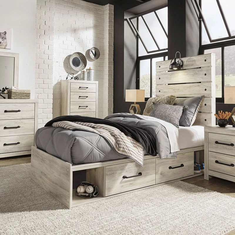 Cambeck Youth Panel Bedroom Set W/ Side Storage 8 Cambeck Youth Panel Bedroom Set W/ Side Storage - Image 8