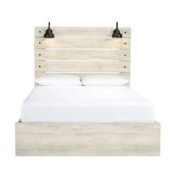 Cambeck Panel Bed W/ Side Storage -Ashley B192 57 54 160 B100 13 bed side str 5