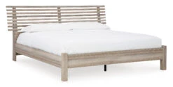 Hasbrick Slat Platform Bedroom Set