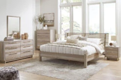 Hasbrick Slat Platform Bedroom Set -Ashley B2075 157 154 B100 13 br set 1