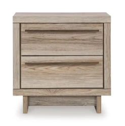 Hasbrick Slat Platform Bedroom Set -Ashley B2075 92 nightstand 2