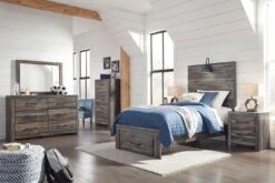 Drystan Youth Panel Storage Bedroom Set -Ashley B211 53 52S 83 br set yth pnl str 1