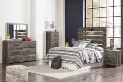 Drystan Youth Headboard Panel Bedroom Set -Ashley B211 53 B100 21 br set yth pnl headboard only 3