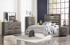 Drystan Youth Headboard Panel Bedroom Set -Ashley B211 53 B100 21 br set yth pnl headboard only 4