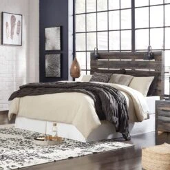 Drystan Panel Bed (Headboard Only) 10 Drystan Panel Bed (Headboard Only) -Ashley B211 57 B100 66 bed pnl headboard only 3