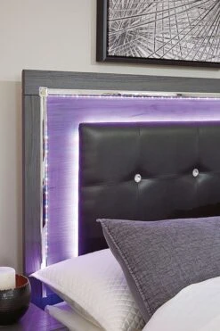 Lodanna Bed (Headboard Only) -Ashley B214 LED LIGHTS D 1