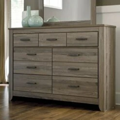 Zelen Panel Bedroom Set -Ashley B248 31 dresser 1
