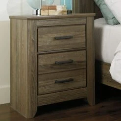 Zelen Two Drawer Nightstand