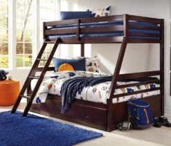 Halanton Bunk Bed -Ashley B328 58P 58R twin full bunk bed 3