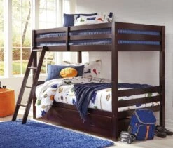 Halanton Bunk Bed -Ashley B328 59 twin twin bunk bed 3