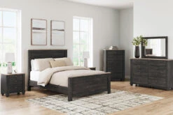 Nanforth Panel Bedroom Set -Ashley B3670 57 54 98 br set 1