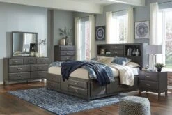 Caitbrook Bookcase Bedroom Set