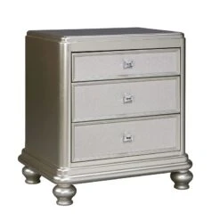 Coralayne Blue Upholstered Bedroom Set -Ashley B650 93 nightstand 2 1