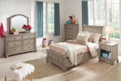 Lettner Youth Storage Bedroom Set -Ashley B733 53 52S 183 br set 1