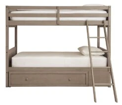 Lettner Twin Over Twin Bunk Bed W/ Under Bed Storage -Ashley B733 59 50 bed 3 1