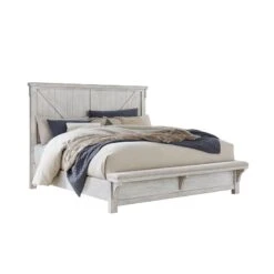 Brashland Panel Bed W/ Bench 8 Brashland Panel Bed W/ Bench -Ashley B740 157 154 96 bed 3